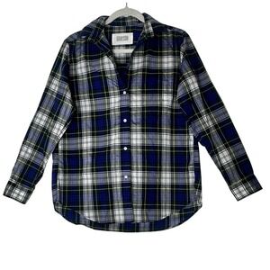 Grayson Shirt Top Women's Size 2  Plaid Button Up Long Sleeve Pocket Cowgirl